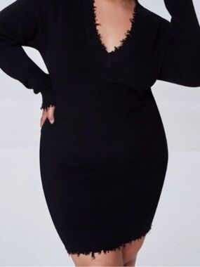 🖤 Forever 21 Plus Sweater Dress – Size 3XL 🖤